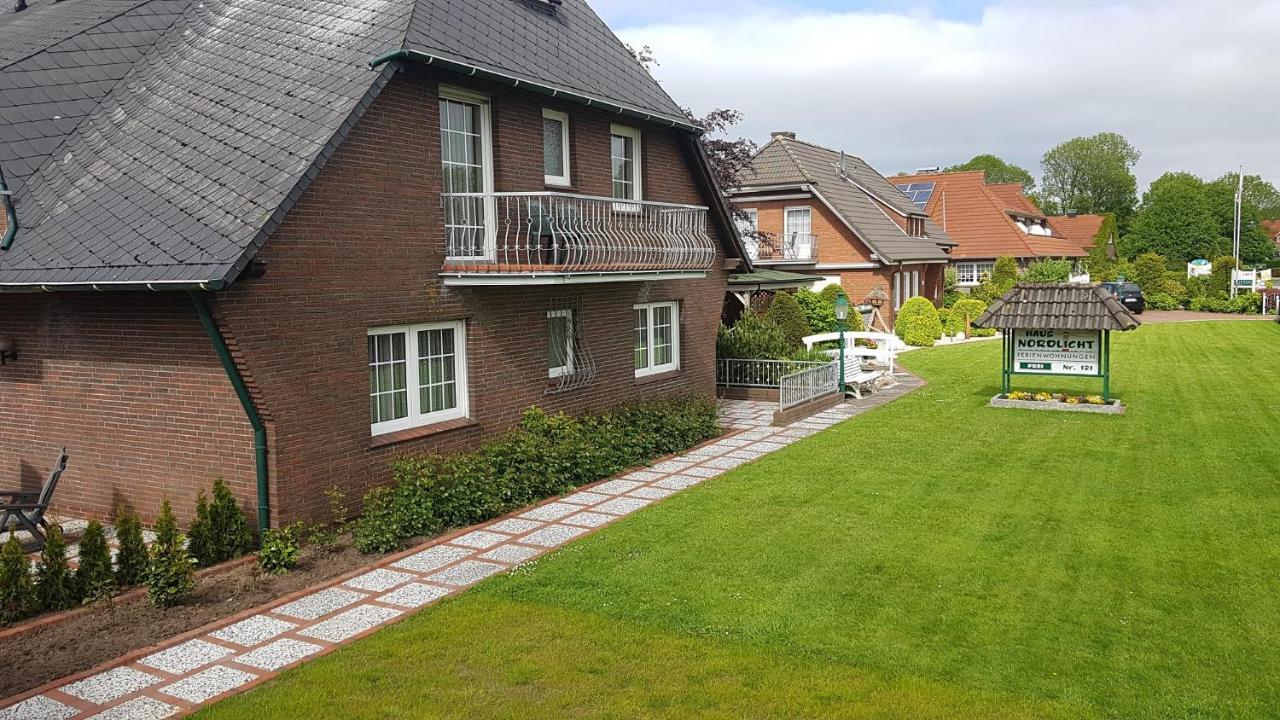 Bed and Breakfast Hausnordlicht Dachspitze Dornumergrode Exterior foto