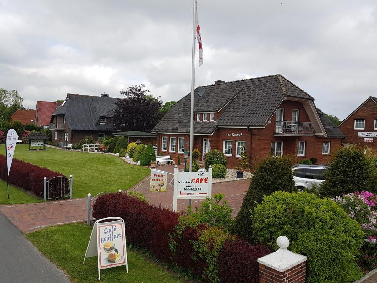 Bed and Breakfast Hausnordlicht Dachspitze Dornumergrode Exterior foto